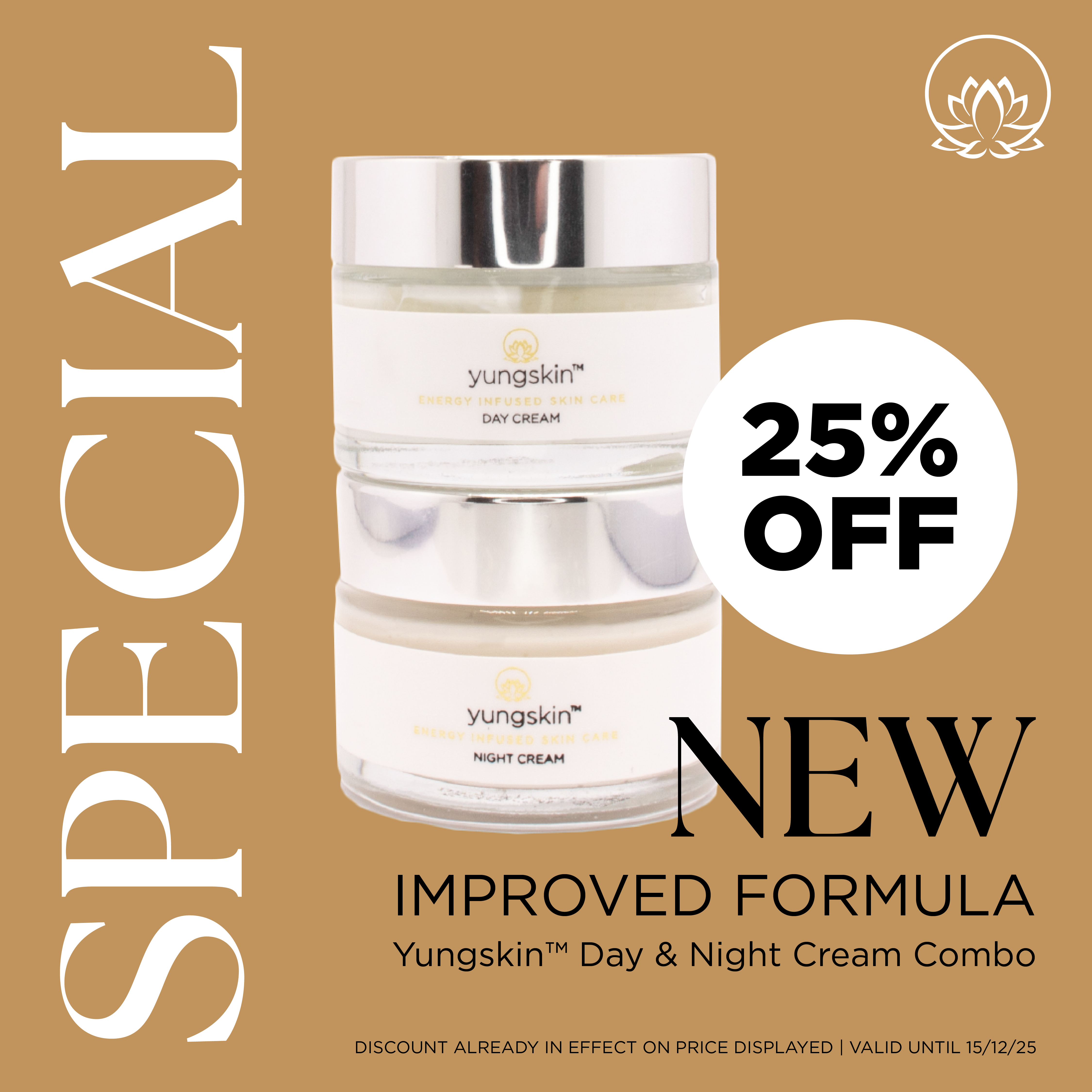 NEW! Day & Night Face Cream Combo