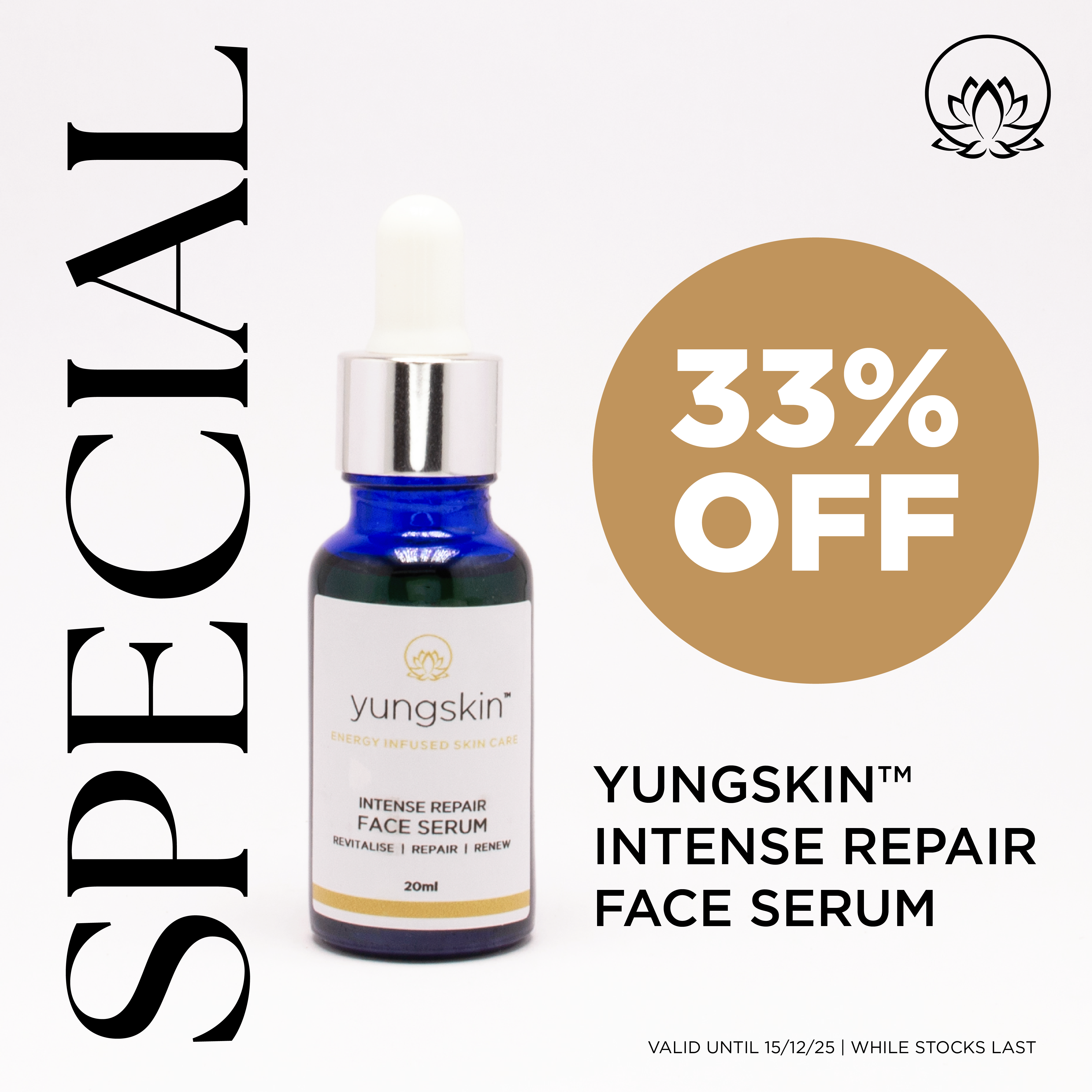 Intense Repair Face Serum - 33% OFF